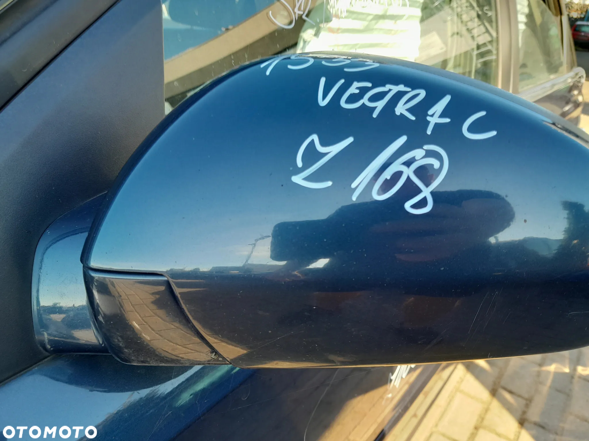 OPEL VECTRA C LUSTERKO LEWE PRZEDNIE LEWY PRZÓD KOLOR: Z168 - 2