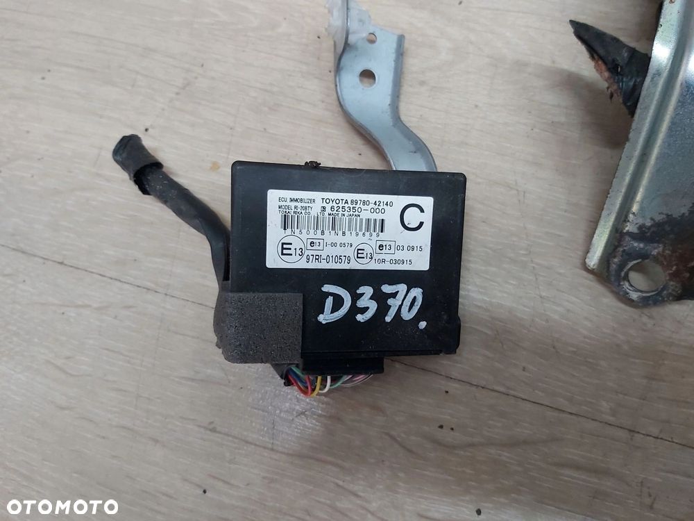 Toyota Rav4 III 2,2 d4d komputer silnika kluczyk zestaw odpalenia - 3