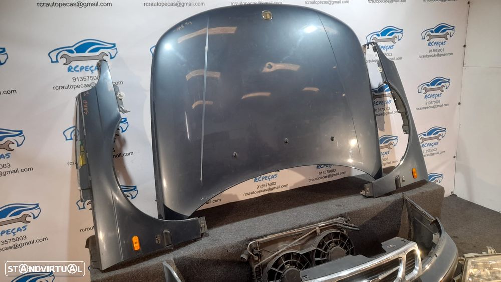 FRENTE COMPLETA SAAB 95 9.5 9-5 9 5 YS3E CAPOT PARACHOQUES GUARDALAMAS OTICAS RADIADOR VENTILADOR - 2