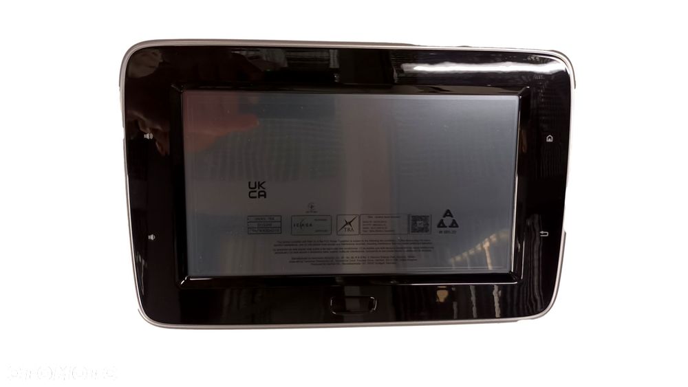 MERCEDES Ekran multimedialne centrum rozrywki tył - 1