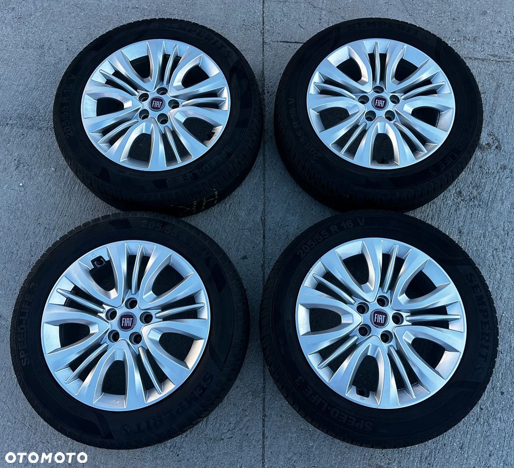 Koła Aluminiowe AluFelgi Lato Fiat Tipo II Doblo 5x98 16" ET39 - 1
