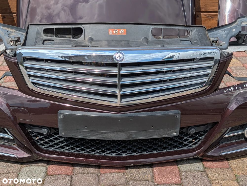 ZDERZAK MASKA PAS PRZEDNI BŁOTNIKI PRZÓD MERCEDES C-KLASA W204 LIFT 2.2 CDI 497 - 3