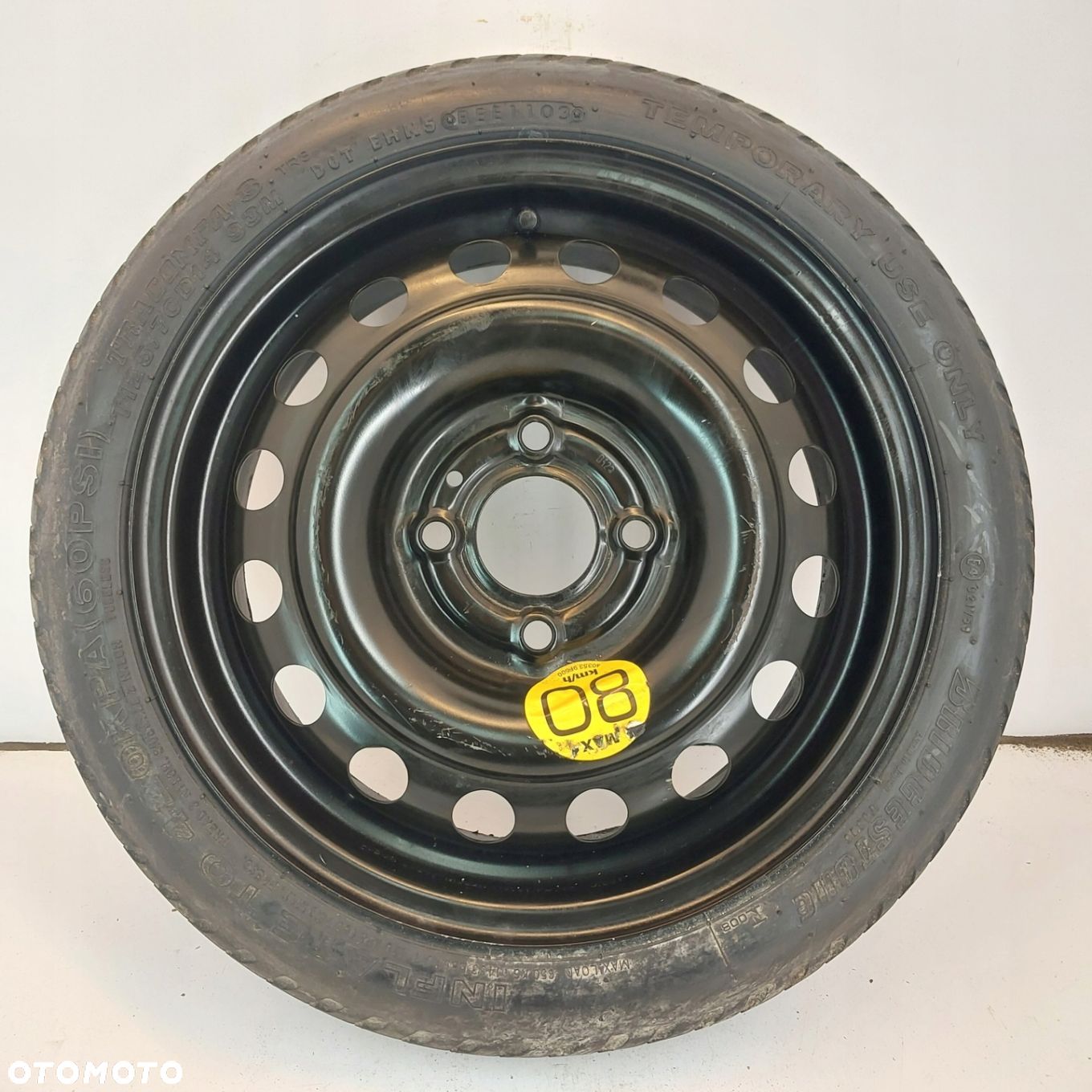 Koło dojazdowe dojazdówka 14 4x100 Nissan Note 125/70R14 B1875 - 1