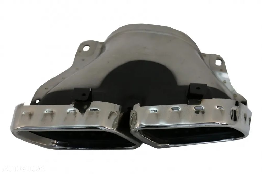 Difuzor Bara Spate cu Ornamente Evacuare Crom compatibil cu Mercedes GLE W167 SUV (2019-Up) GLE 63 Design - 7