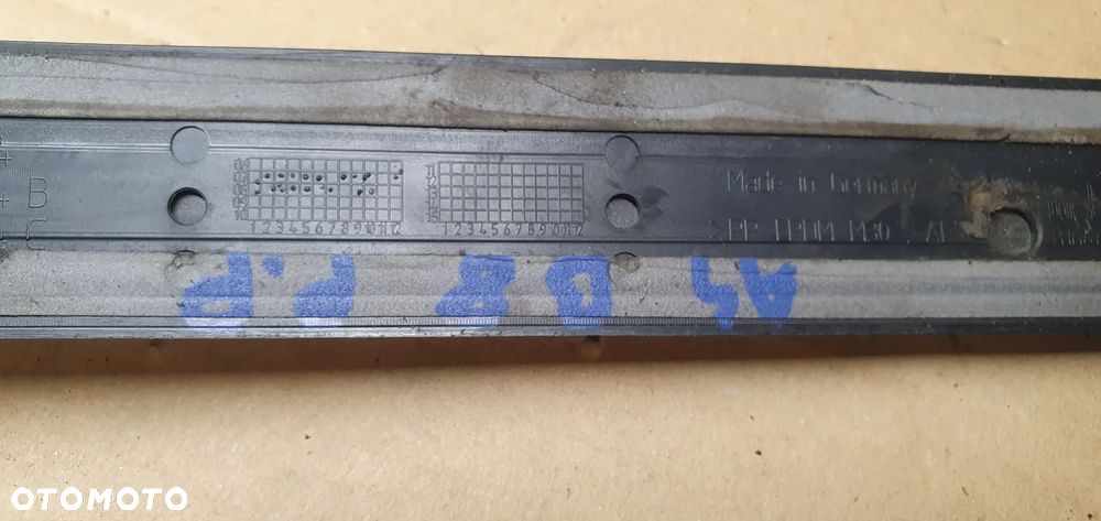 Listwa progowa nakładka listwy nakładki komplet Audi A4 B8 S line 8K0853374 - 7