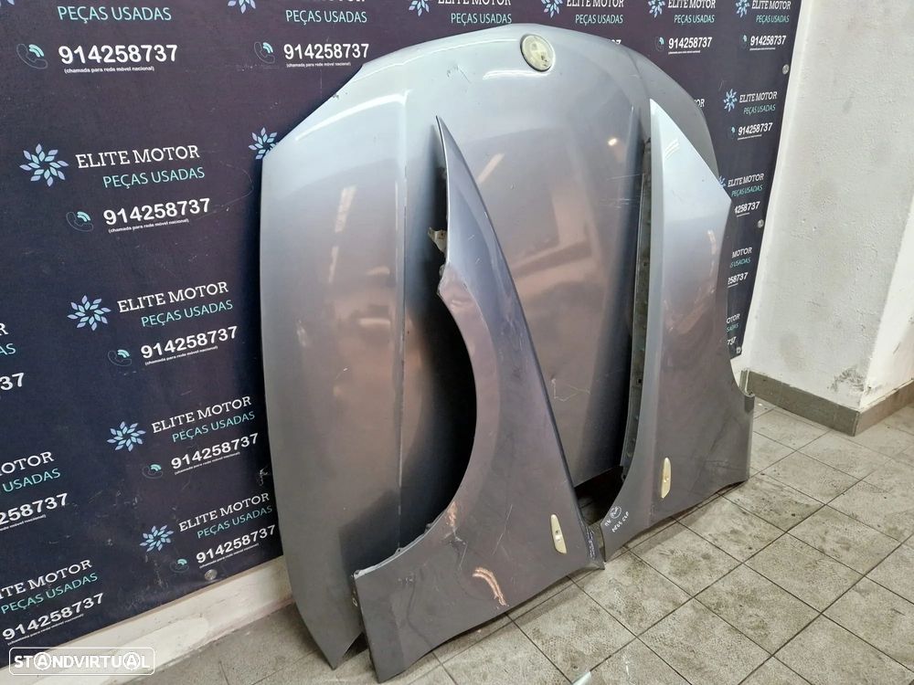 Frente completa usada BMW SERIE 1 E87 E81 118D capot parachoques oticas guardalamas - 9