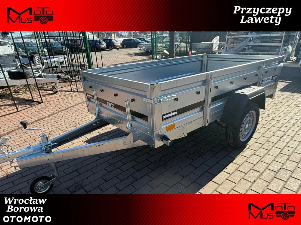 Martz Przyczepa Martz Premium 230x126x40cm resor+amortyzator DMC 750kg dostawa pod dom MOTOMUS - 1