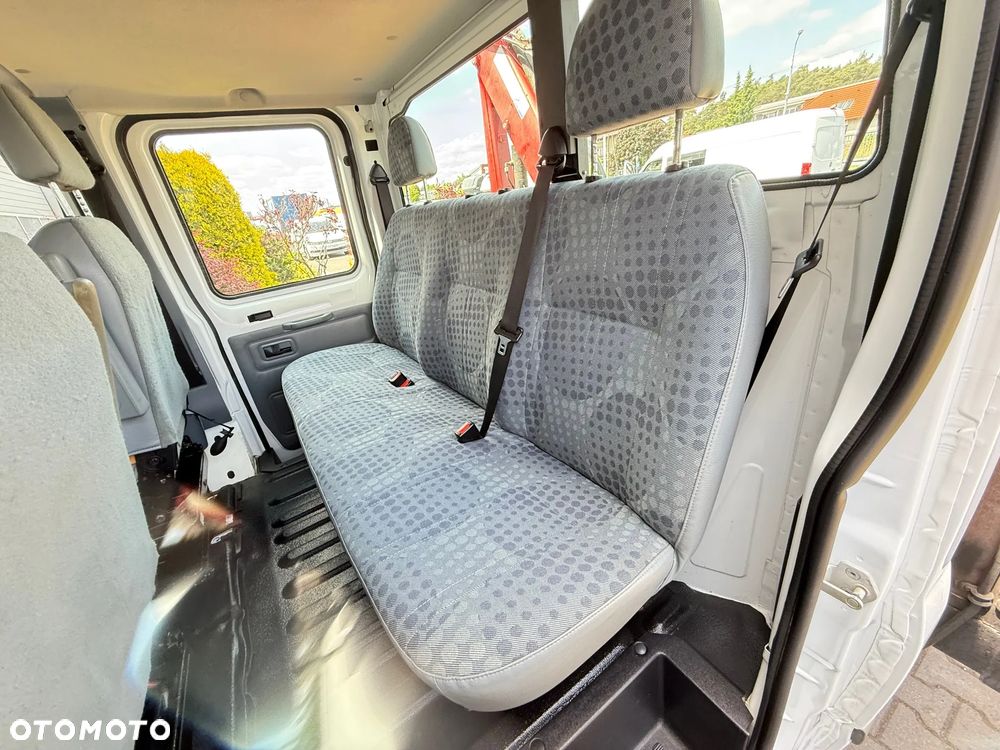 Ford Transit Doka Brygadówka 6-miejsc + Skrzynia 3.48 m + HDS Zarejestrowany w PL - 19