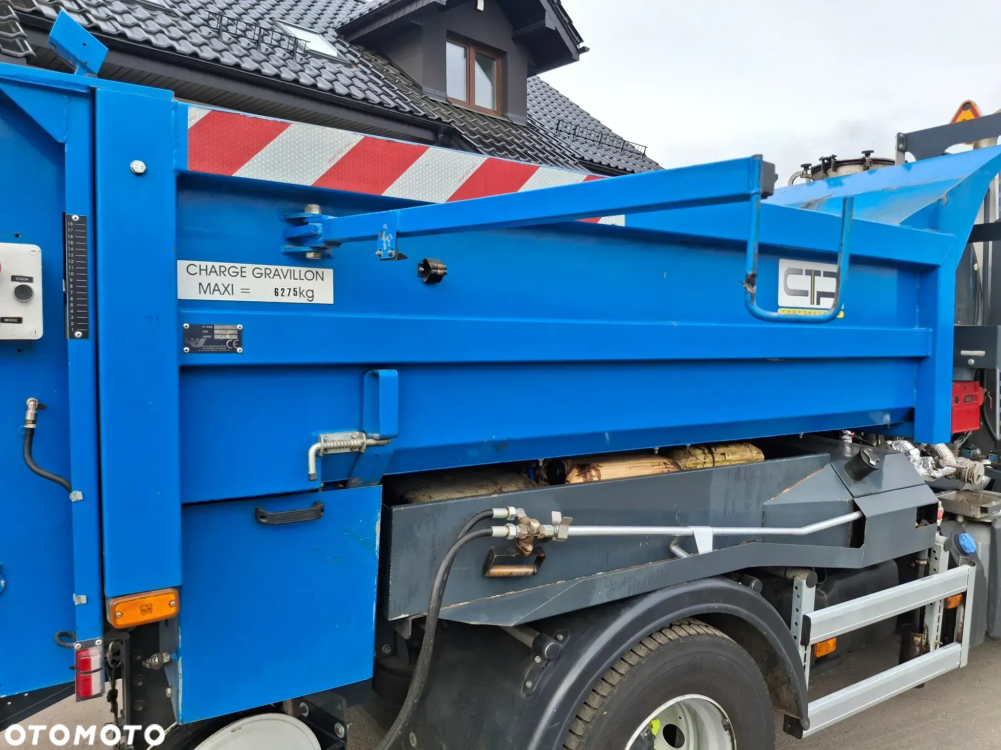 Renault D16 Skrapiarka CTP Constructeur Naprawa Asfaltu Rozsypywacz Grysu Wywrotka - 18