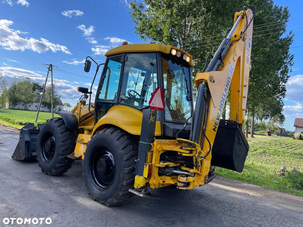 New Holland Koparko Ładowarka Koparka New Holland LB 115, Rok 2003, Łyżko Krokodyl, Ramię z teleskopem, GOTOWA DO PRACY, BRUTTO! - 6