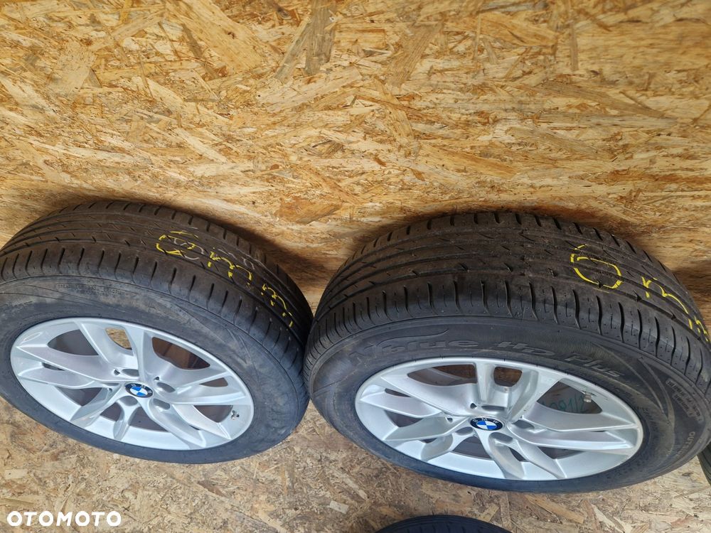 BMW 2 FELGI ALUMINIOWE 16' 5X112 ET47 OPONY 205/60R16 8431/2013 6MM - 2