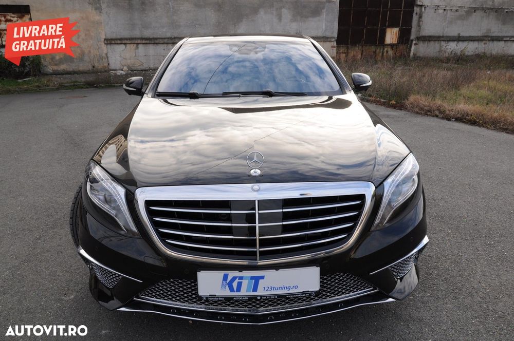 Pachet Exterior Mercedes S-Class W222 (2013-06.2017) S65 Design- livrare gratuita - 12