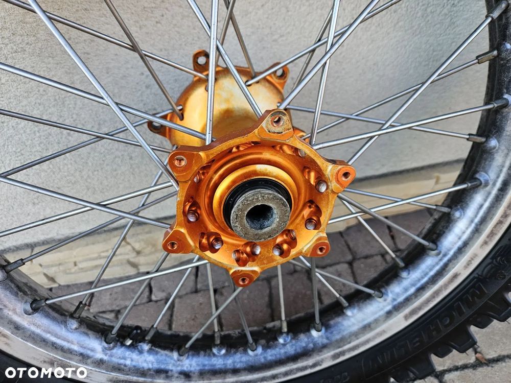 KTM EXC SX SXF FELGI KOŁA PRZÓD OŚ 26mm TYŁ 20mm PIASTY HAAN 450 400 250 125 530 350 KOŁO EXCEL KOMPLET LUB OSOBNO - 4