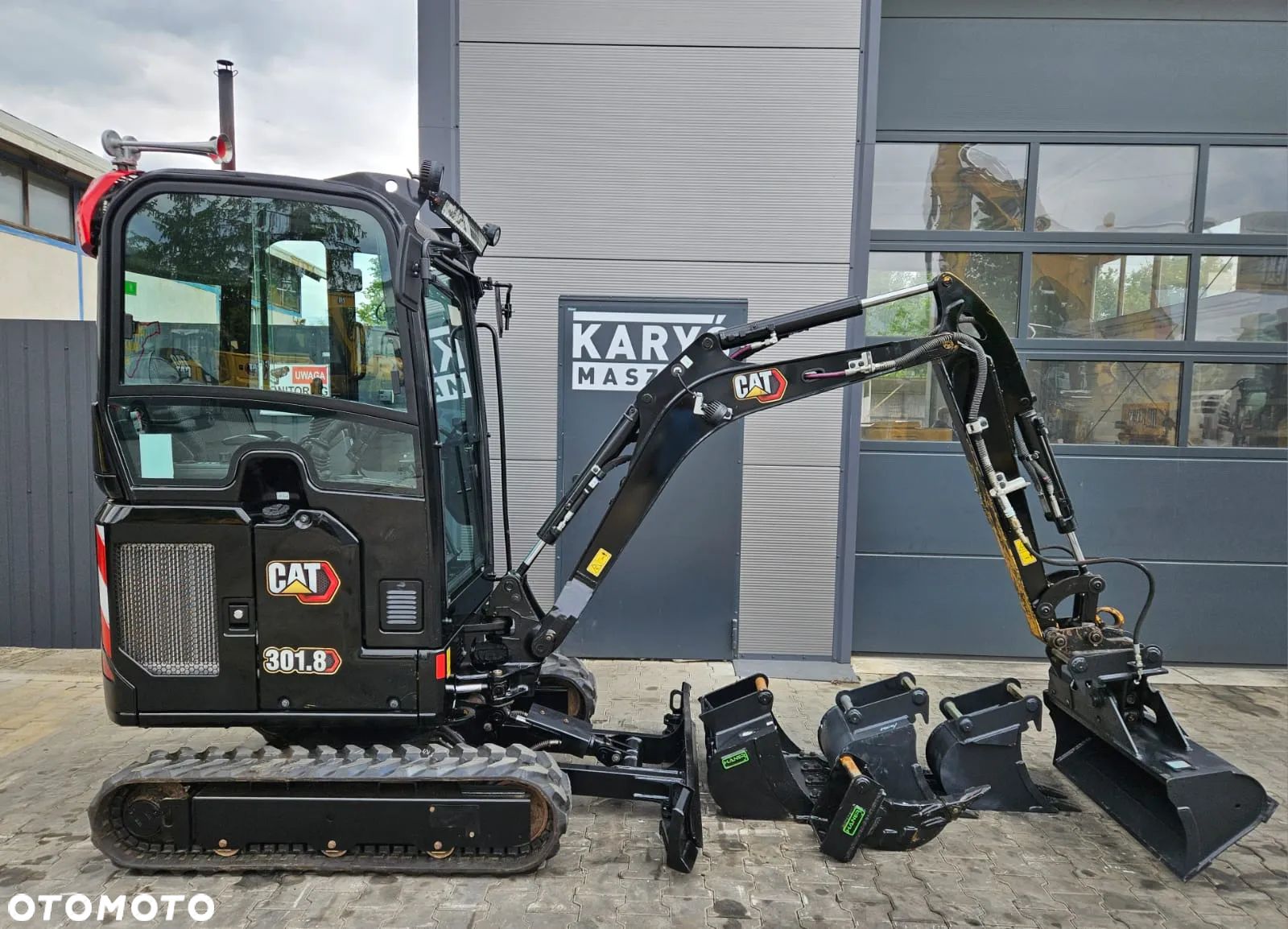 Caterpillar MINIKOPARKA CAT CATERPILLAR 301.8 CR 301 302  KLIMATYZACJA !!! 2021R - 1
