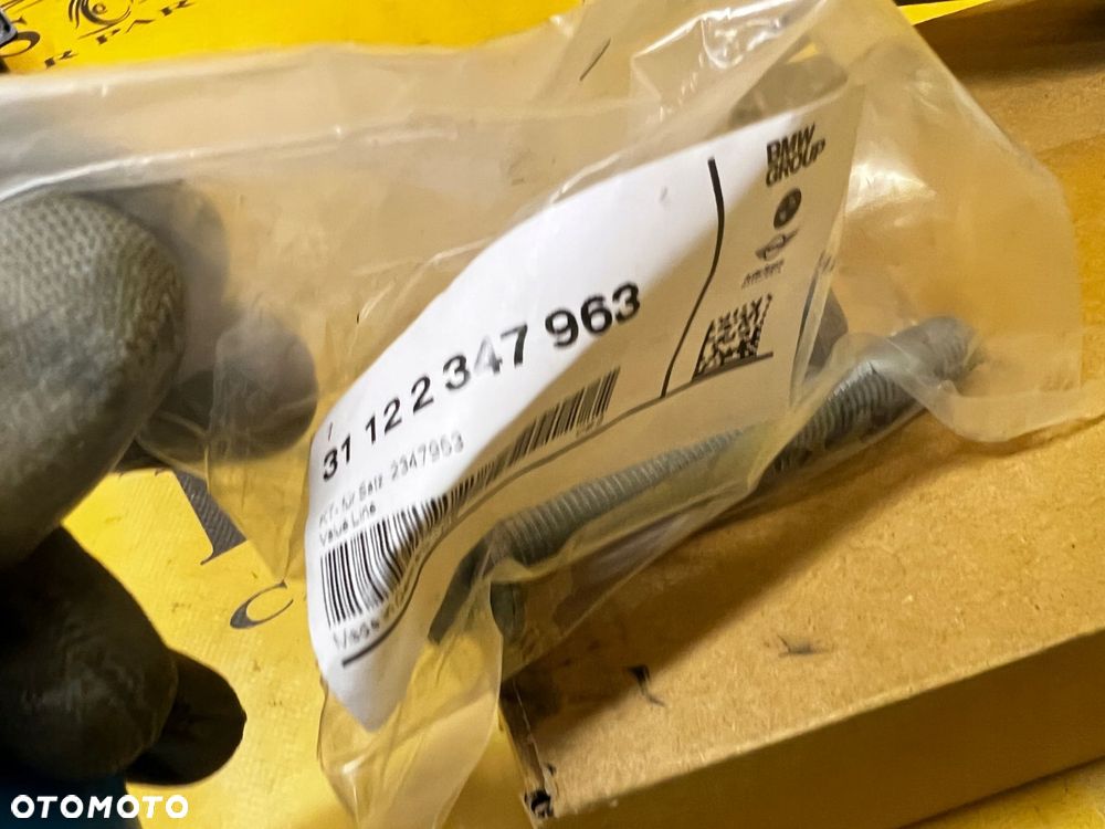 WAHACZ POPRZECZNY PRZÓD PRZEDNI LEWY BMW 5 E60 E61 NOWY OEM - 9