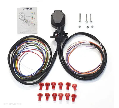 HAK HOLOWNICZY Z KULA ODKRĘCANĄ+STAŁY PLUS x3+WIĄZKA13PIN +ADAPTER do DODGE CALIBER 2006do13 - 11