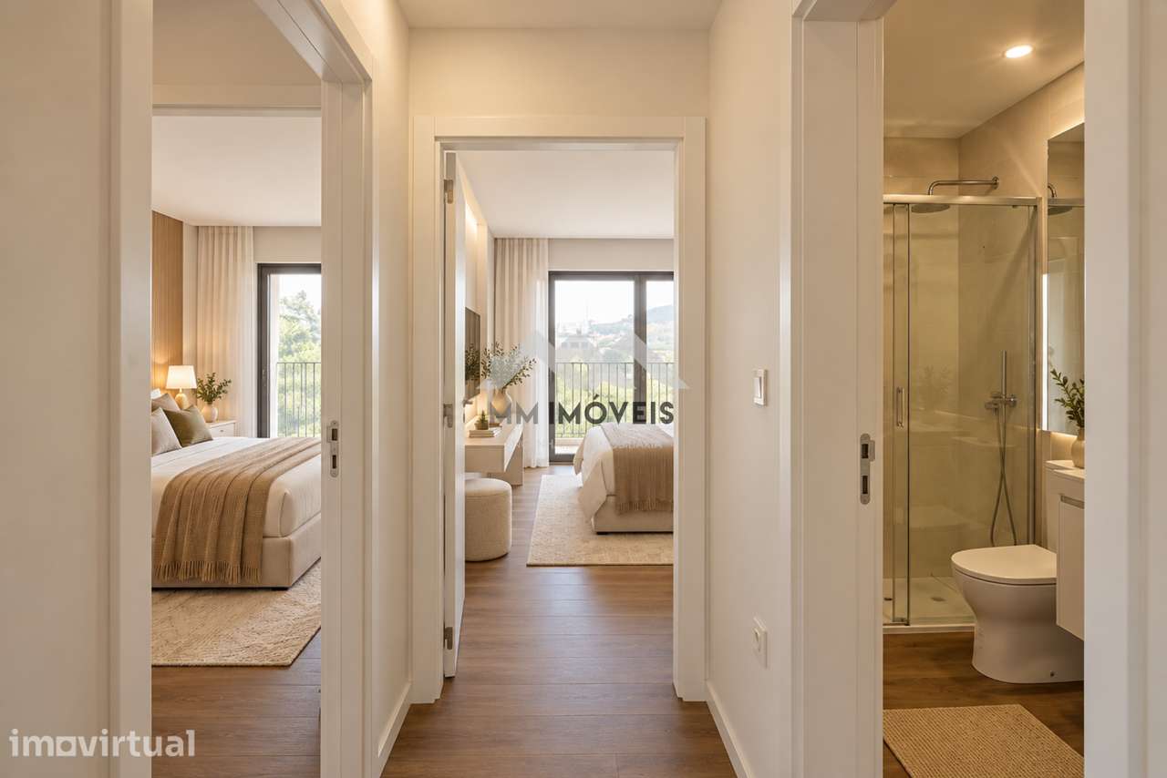 Apartamento T1 | NOVO | São Romão Coronado - Trofa | Comboio | Lugar d - Grande imagem: 4/39