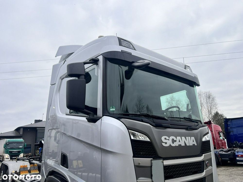 Scania r450 hakowiec palfinger 6x2/4 z Niemiec Cały na poduszce 2019 - 21
