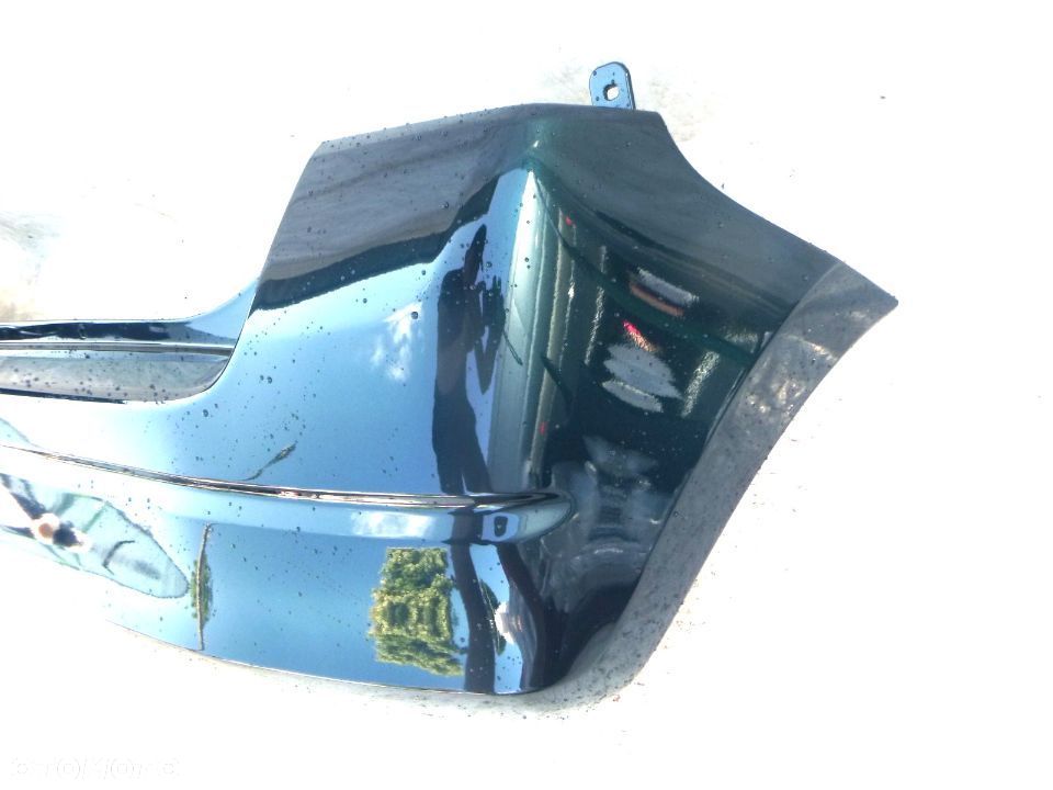opel agila a zderzak tył tylny ciemny zielony - 3