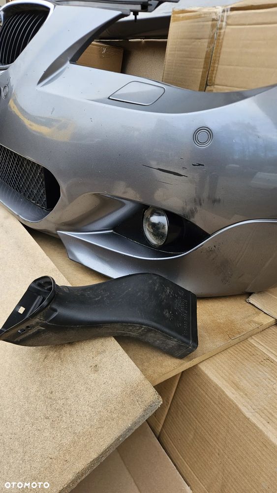 BMW E60 M PAKIET ZDERZAK PRZEDNI PRZÓD TYLNY TYŁ PROGI KOMPLET SPACEGRAU WLOTY ABSORBER 7896582 - 13