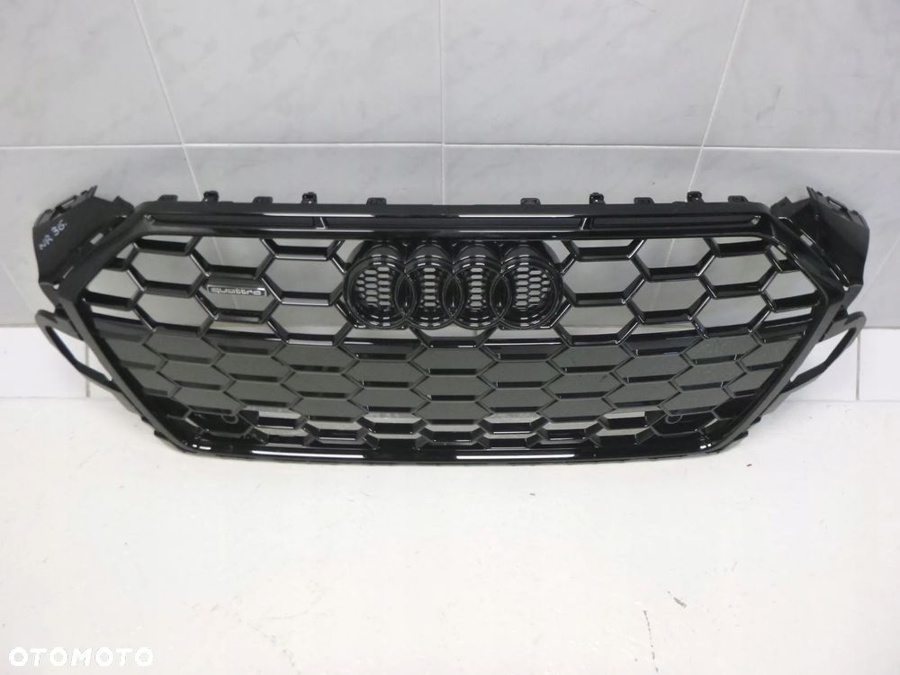 AUDI A5 LIFT GRILL ATRAPA CHŁODNICY CHROM CZARNY 2XPDC ORYGINAŁ - 18