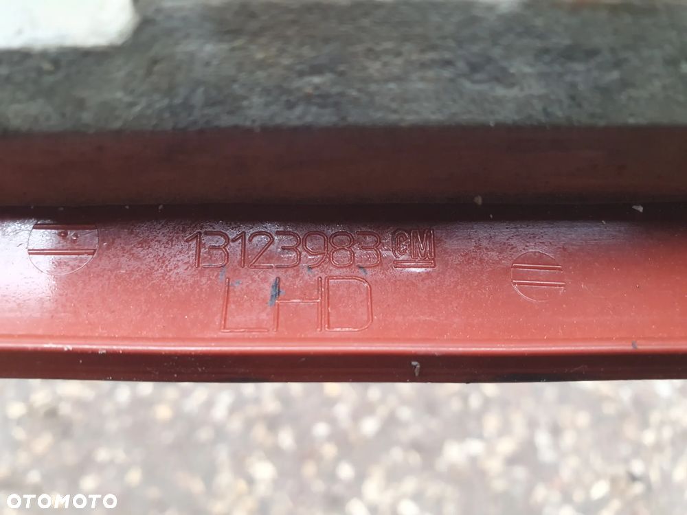 LISTWA OZDOBNA DESKI OPEL VECTRA C 13123983 EUROPA - 5