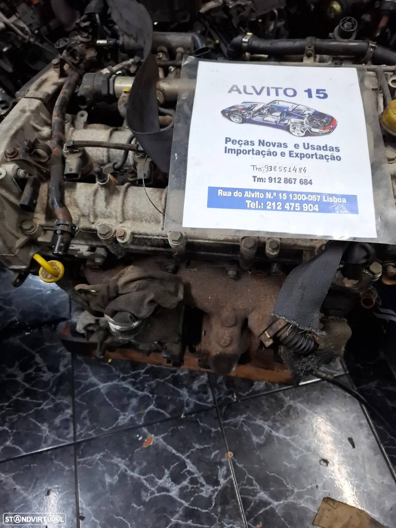 Motor Opel 150 cv 1.9 CDTI  ref: Z19DTH - 3