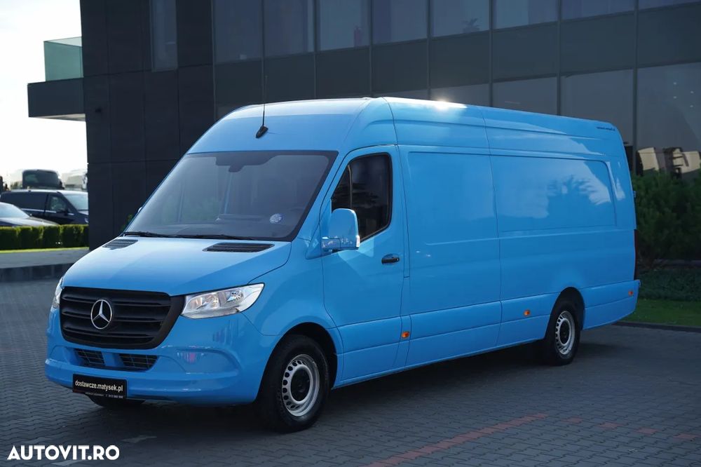 Mercedes-Benz SPRINTER 316 CDI / EXTRA LUNG / MAXI / NEGRU - 4.8 M / AUTOMAT / PANEL / IMPORTAT / - 2