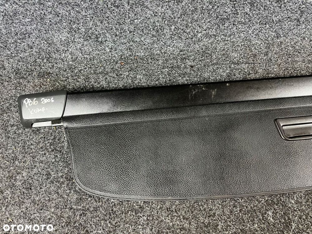 vw passat b6 kombi roleta bagażnika czarna sprawna - 4