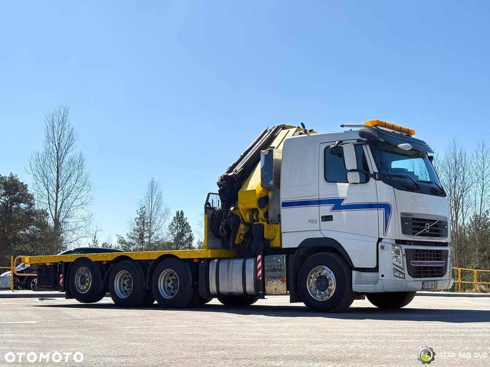 Volvo FH 520 8x4 HMF ODIN K6 EURO 5 FLY JIB HDS Żuraw Tridem - 6