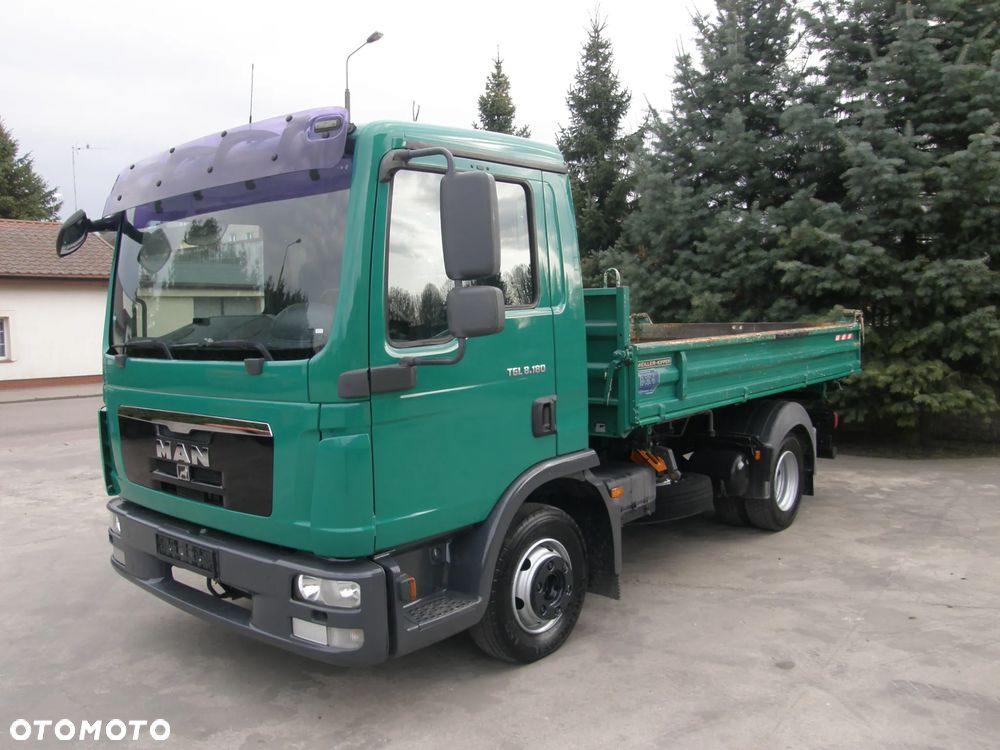 MAN TGL 8.180 2011 187000km wywrotka Meiller-Kipper z Niemiec - 9