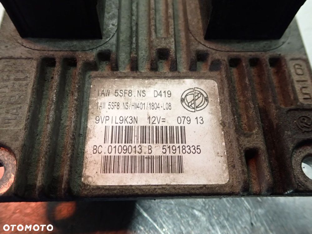 KOMPUTER SILNIKA FIAT PUNTO 1.2 51918335 - 3