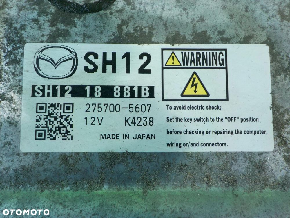 MAZDA CX5 CX-5 I LIFT 2.2 D 15r 5D sterownik komputer silnika SH1218881B - 4