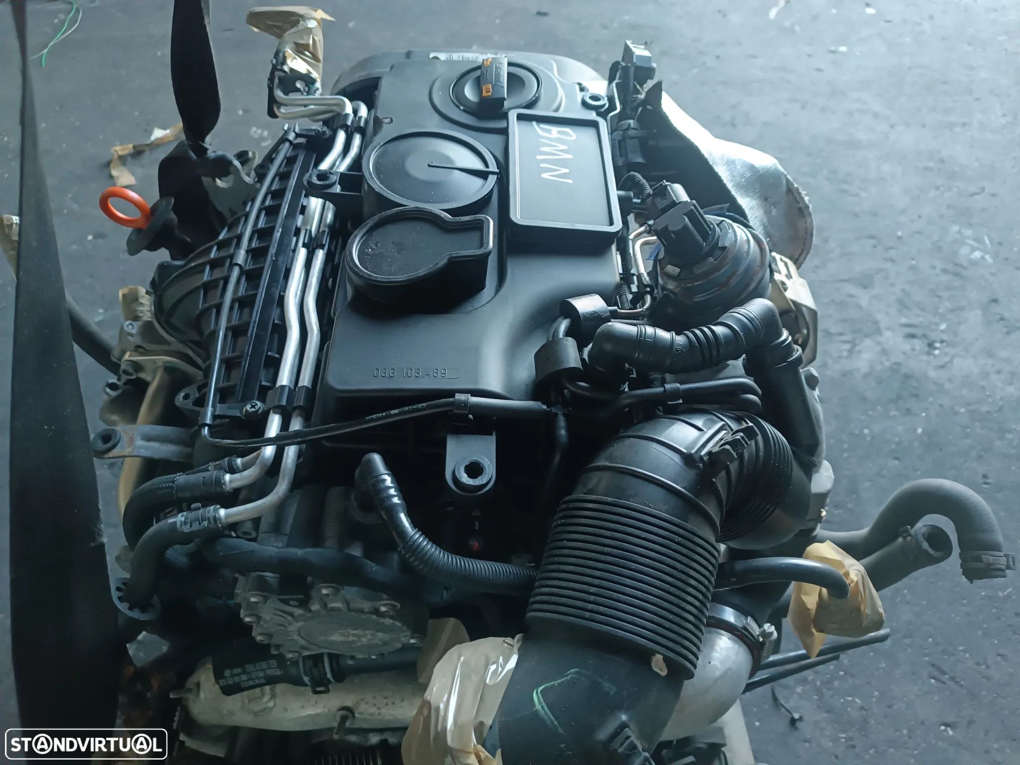 MOTOR AUDI A3 / VOLKSWAGEN GOLF V / SEAT LEON 2.0TDI 170CV BMN - 1