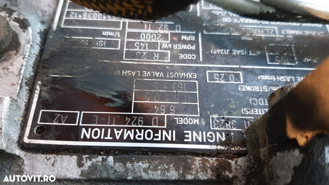 Motor LIEBHERR D924 TI-E 145KW - 3