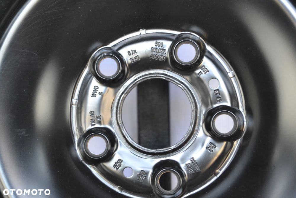FELGI STALOWE OEM VW SKODA SEAT AUDI 5x112 6J16 ET 43 x1szt F-795 - 9