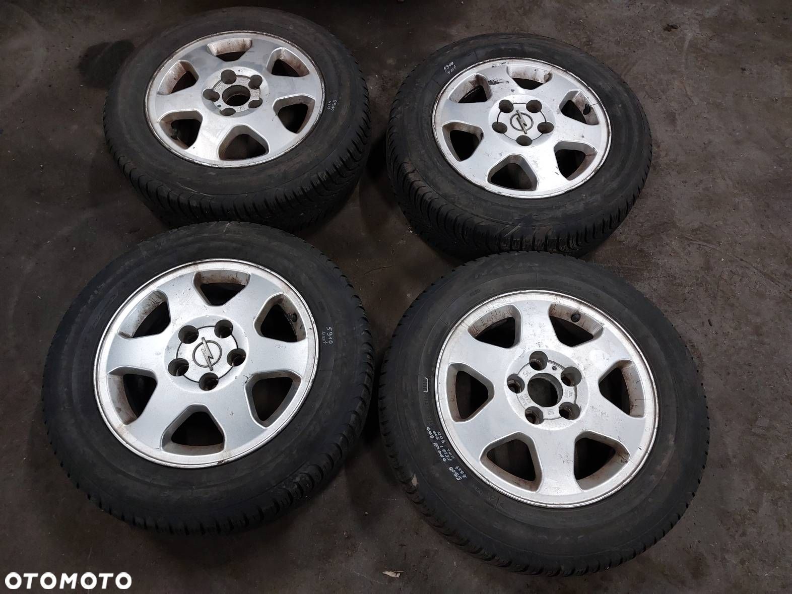 FELGI ALUMINIOWE 4 SZT 5x110 6Jx15 ET43 FI65,1  ASTRA VECTRA ZAFIRA - 1