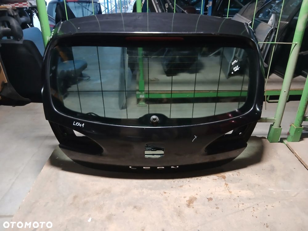 Seat Leon II Klapa Bagaznika Tył Tylna Kolor L041 Czarna - 1