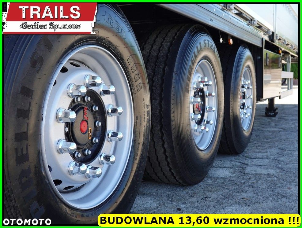 Orthaus Pokład 13,60 m, MOCNA KRATOWNICA, burty aluminiowe !!! - 37