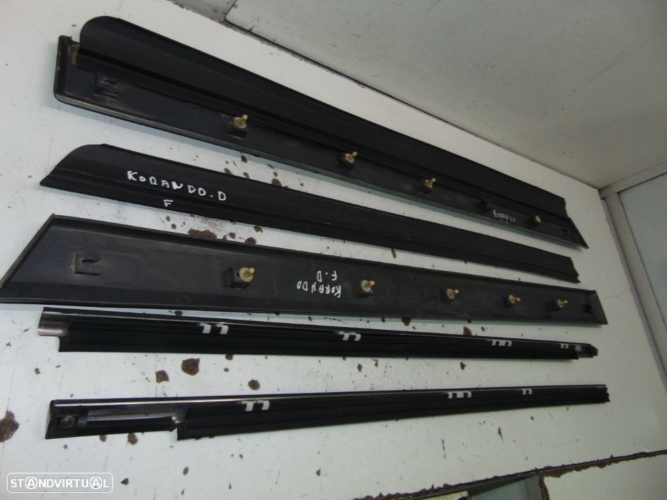 Ssangyong korando 601 raspadores dos vidros/Frisos - 7