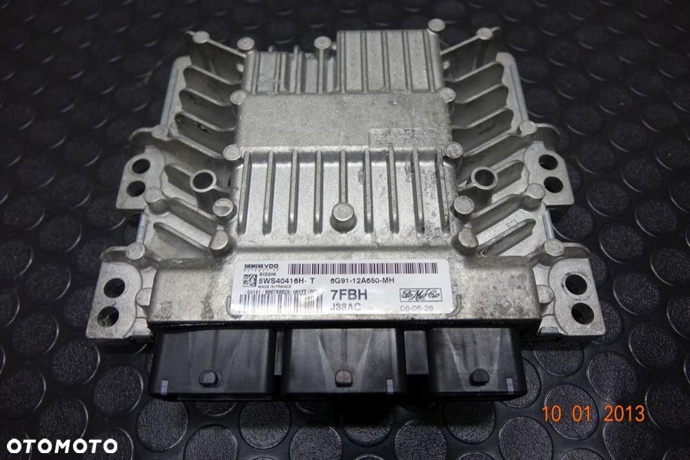 STEROWNIK SILNIKA KOMPUTER 7FBH FORD S-MAX I 2.0 TDCI 6G91-12A650-MH - 2
