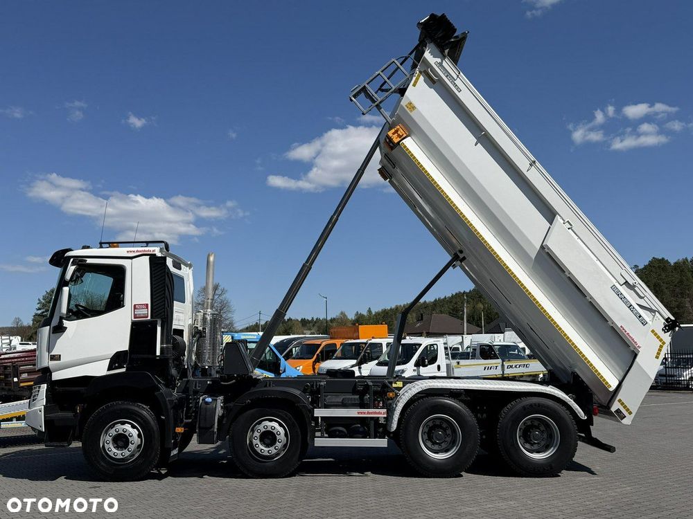 Renault C 460 Comfort 8X4 Wywrotka TYLNOZSYPOWA MEILLER KIPPER P436 - 16