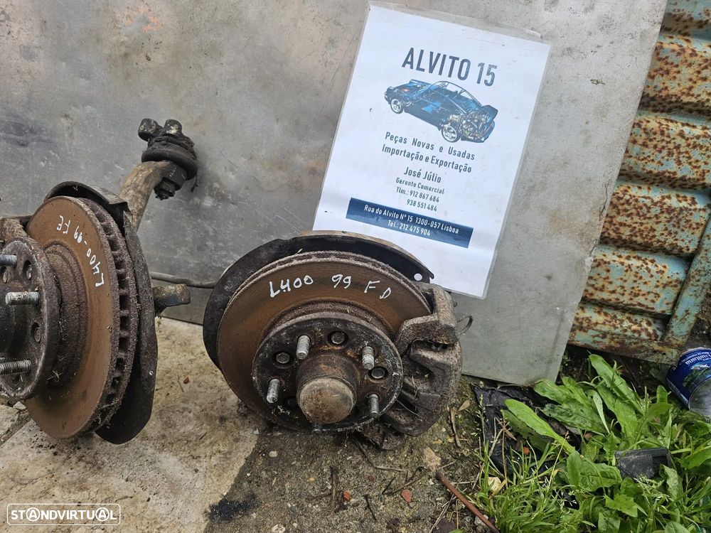 Manga de eixo Mitsubishi L400 2017 - frente esquerda  e frente direita - 3