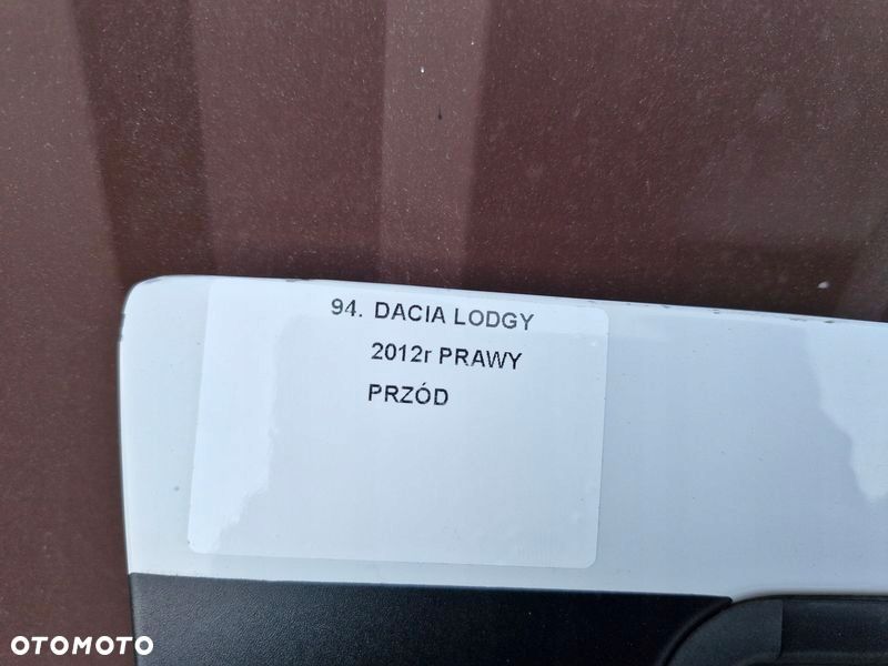 DACIA LODGY DRZWI PRAWY PRZÓD PRZEDNIE - 4