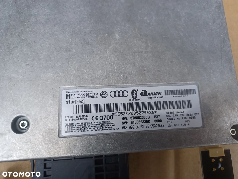 MODUŁ BLUETOOTH A4 B8 8T0862335D - 2