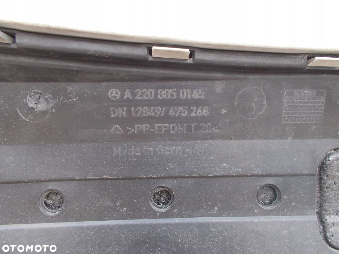 MERCEDES S KLASA W220 98-01 ZDERZAK PRZÓD PRZEDNI PDC KOMPLETNY - 6