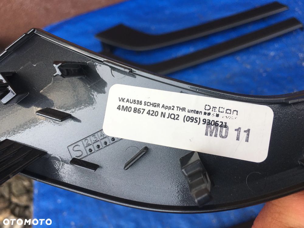 AUDI Q7 SQ7 4M S-LINE / JQ2 / DEKORY DEKOR / LISTWA LISTWY KONSOLI DRZWI / EUROPA / KOMPLET - 8