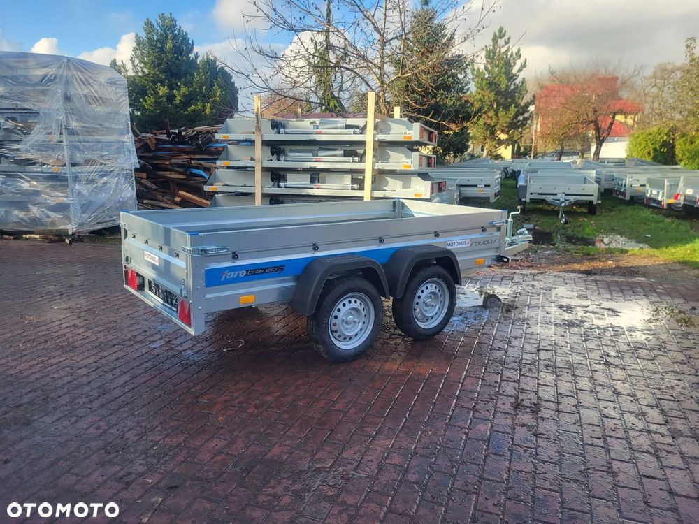 Faro Przyczepa Faro Solidus 263x125x35 2 osiowa DMC 750kg solidna dowoz pod dom - 2