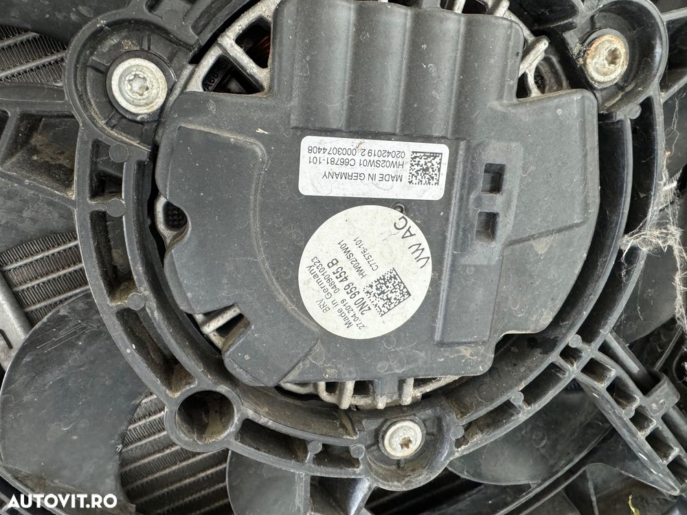 Tragar trager complet bară față capotă far faruri vw Crafter 2017 2018 2019 2020 2021 2N0 radiatoare armătură game ventilator suport radiatoare brosca … - 10