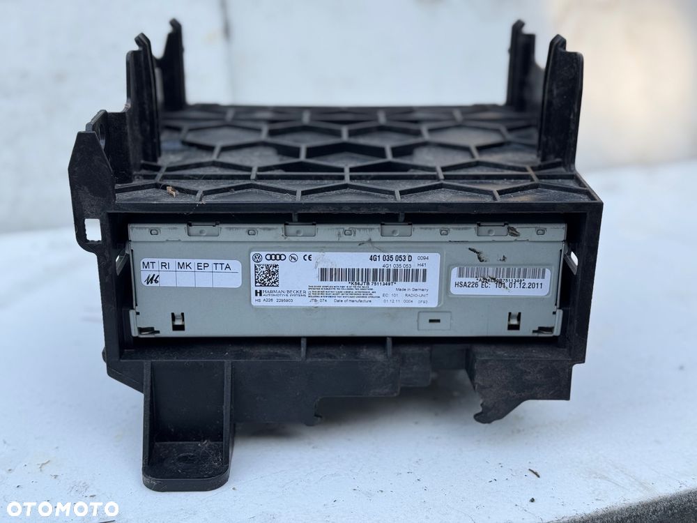 4G1035053D TUNER RADIA AUDI A4 B8 SPRAWDZONY SPRAWNY - 1